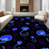 Celestial Night Fantasy Mermaid Tail Seashell Decorative(Black)