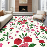 Vintage Botanical Blossom with Petite Flowers(Red)