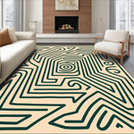 Mystical Journey Labyrinth Spiral Flow (Beige) - ODIKA