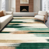 Abstract Linear Design Patio Backyard(Green)