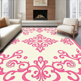 Abstract Damask Scroll(Pink)