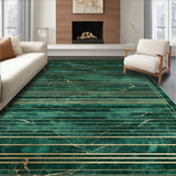 Emerald Geometric Elegance(Green)