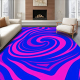 Cosmic Swirl with Gradient Fade Design Contemporary Abstract (Pink) - ODIKA