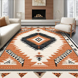 Machine Cotton for Modern Spa Decor(Orange)