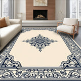 Elegant Medallion Vintage Inspired Border Collection(Beige)