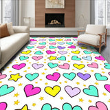 Kawaii Mosaic with Playful Confetti Details (Pink)