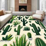 Playful Cactus Green Aesthetic(Beige)