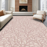 Delicate Blossom Mosaic with Repetitive Floral Icons and Subtle Texture Contrast (Ivory)