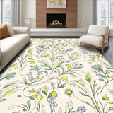 Rustic Farmhouse Faded Meadow Whimsical Arrangement (Beige) - ODIKA