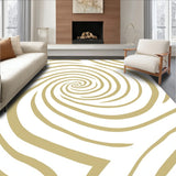 Concentric Wave Spiral Decorative Masterwork(Gold)