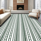 Farmhouse Stripe Interlocking Lattice (Green) - ODIKA
