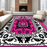 Abstract Medallion Design with Symmetrical(Pink)