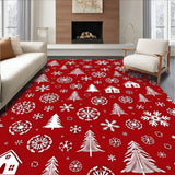 Enchanted Snowfall Wonderland Decorative Pathway Accent(Red)
