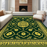 Tessellated Mosaic with Repeating Tile Motifs(Green)