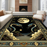 Artistic Monochrome Snake Illustration(Black)