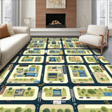 Playful Metropolis Design(Brown)