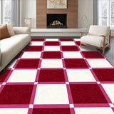 Heritage Checkboard Seasonal Accent(Pink)