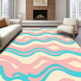 Serene Waves Decorative Accent(Pink)