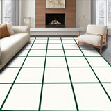 Xmas Windowpane Grid Floor Machine High Traffic(Green)