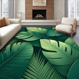 Charming Palm Leaf Motif(Green)