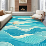 Stylish Abstract Seaside(Blue)