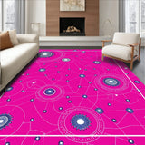 Astral Constellation Map with Cluster Artwork (Pink)