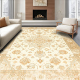 Artisan Crafted Area With Heirloom Inspired Medallion(Beige)