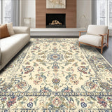 Classic Distressed Area with Timeless Design for Indoor and Decor(Beige)