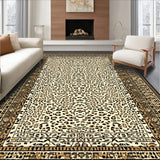 Elegant Leopard Print with Contemporary Design and Neutral Shades(Beige)