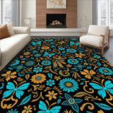 Eclectic Insect and Floral Statement with Bold Imagery (Black)