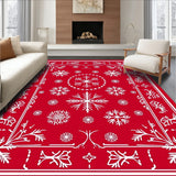 Starlight Snowflake Winter Wonderland(Red)