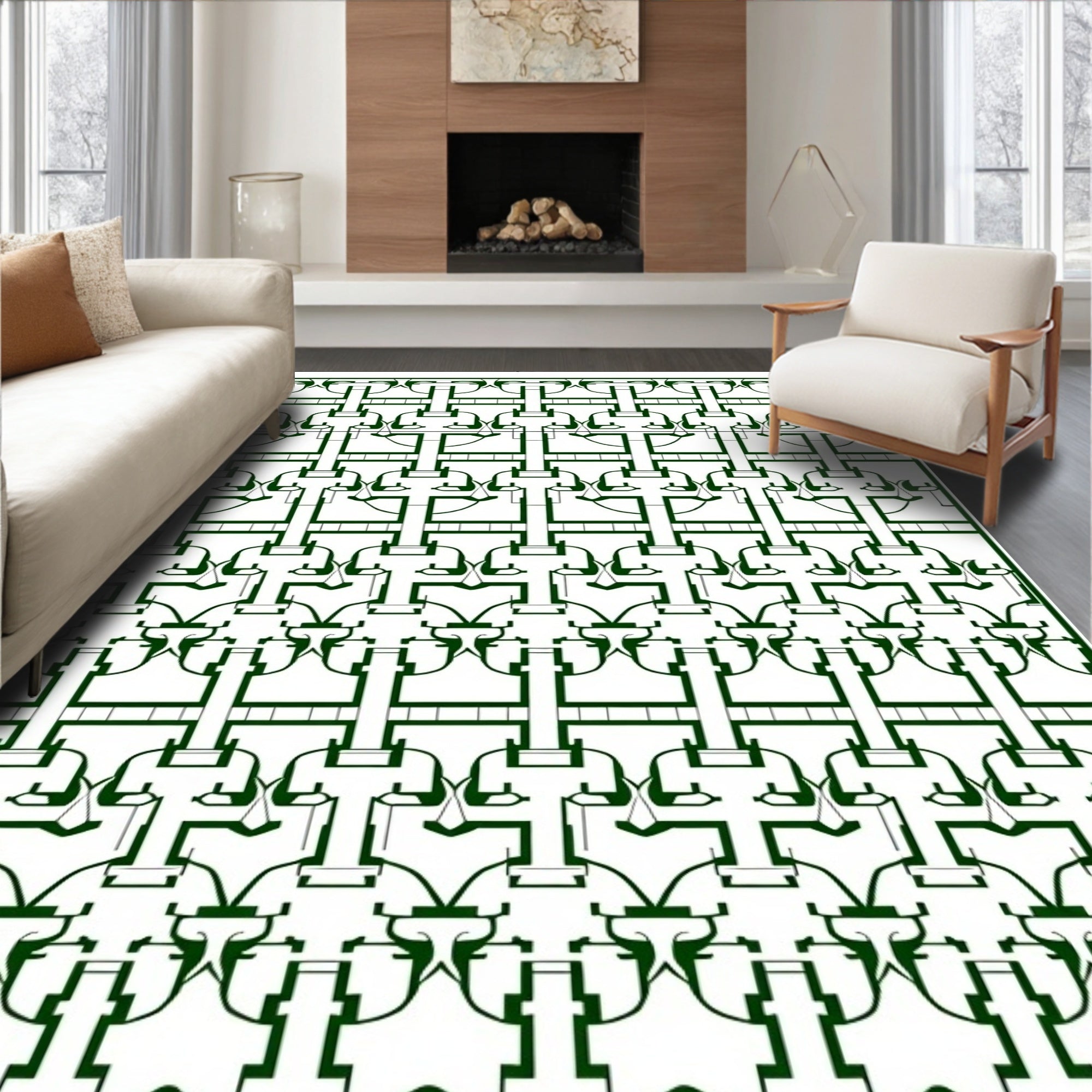 Highland Meadow Basket Symphony (Green) - ODIKA