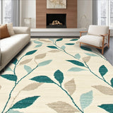 Chic Leaf Area in Beige Tones Showcasing a Stylish(Beige)