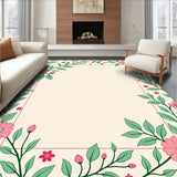 Blooming Petal Artistic Nature Display(Green)