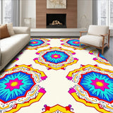 Mosaic Tile with Interlocking Hexagonal(Blue)