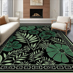 Tropical Midnight Jungle Exotic Flora Expedition (Black) - ODIKA