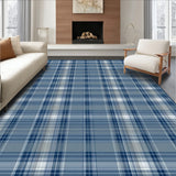 Warm Earthy Plaid Chic(Blue)