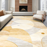 Chic Polypropylene Kitchen Mats Durable Area for Modern Homes(Beige)