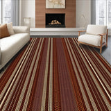 Ultra Soft Area Rug, Non Slip, Stain Resistant, Washable Area Rugs for Living Room, Bedroom, Rustic Fishing Lodge(Brown)