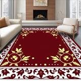 Enchanted Yuletide Celebration Fancy Dwelling Adornment(Maroon)