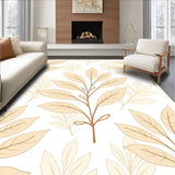 Elegant Botanical Leaf Symphony(Beige)