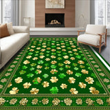 Vibrant Shaped Shamrock Aesthetic(Green)