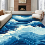 Serene Turquoise Wave Arrangement(Blue)