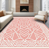 Subtle Inspired Motif with Repetitive Arrangements(Pink)