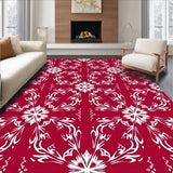 Holiday Snowflake Festive Winter Wonderland Design(Red)