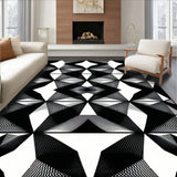 Stylish Modern Abstract Arrangement(Black)