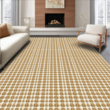 Ultra Soft Area Rug, Non Slip, Stain Resistant, Washable Area Rugs for Living Room, Bedroom, Fringed Power Loomed(Beige)