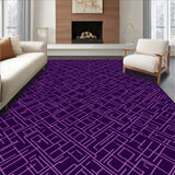 Elegant Lattice Trellis Crisscross Network (Purple)
