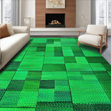 Ultra Soft Area Rug, Non Slip, Stain Resistant, Washable Area Rugs for Living Room, Bedroom, Fluffy Shaggy Nursery Rug(Green)