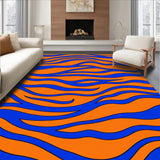 Harmonious Wave Symphony Expressionist Fluid Canvas Inspiration(Orange)